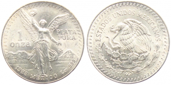Mexico - 1988 - Libertad - Siegesgöttin - 1 Unze - vz-st