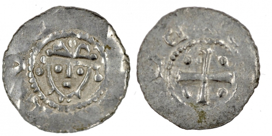 Jever - Herzoglich-Billungisch - Graf Hermann (1059-1086) - Denar - gutes vz