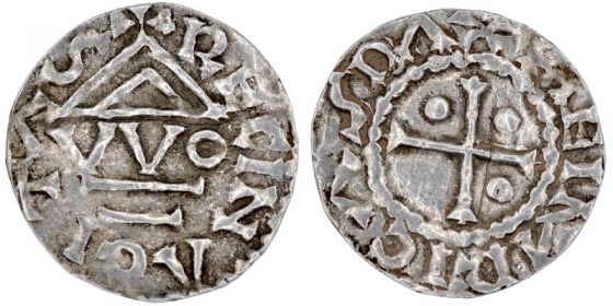 Bayern - Regensburg - 948 - 955 - Herzog Heinrich I. von Bayern (948-955) - Denar - vz