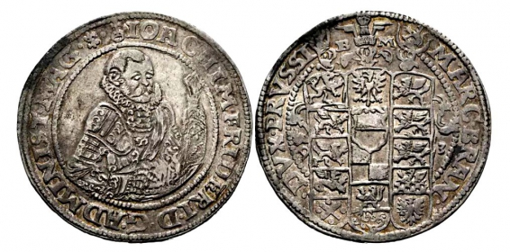 Magdeburg, Erzbistum - 1593 - Joachim Friedrich von Brandenburg (1566-1598) - Taler - ss-vz