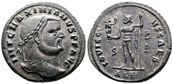 Römisches Kaiserreich - 305-306 - Maximianus Herculius (285-310) - Follis - st