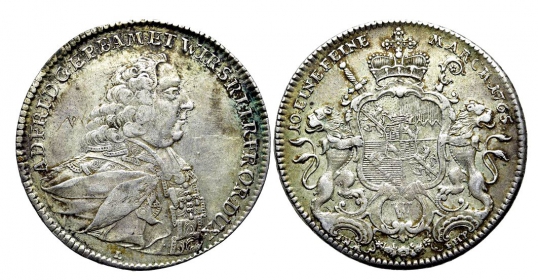 Würzburg, Bistum - 1765 INM - Adam Friedrich von Seinsheim (1755-1779) - Konventionstaler