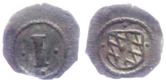 Bayern - o.J. - Maximilian I. (1598-1651) - 1/4 Kipperkreuzer - 1 Pfennig - vz