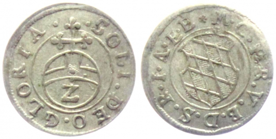 Bayern - o.J. - Maximilian I. (1598-1651) - 2 Kreuzer - 1/2 Batzen - vz