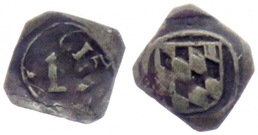 Bayern - 1615 - Herzog Maximilian I. (1598-1651) - 1 Pfennig - ss