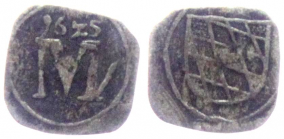 Bayern - 1625 - Kurfürst Maximilian I. (1598-1651) - 1 Pfennig - vz