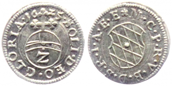 Bayern - 1625 - Kurfürst Maximilian I. (1598-1651) - 2 Kreuzer - 1/2 Batzen - st
