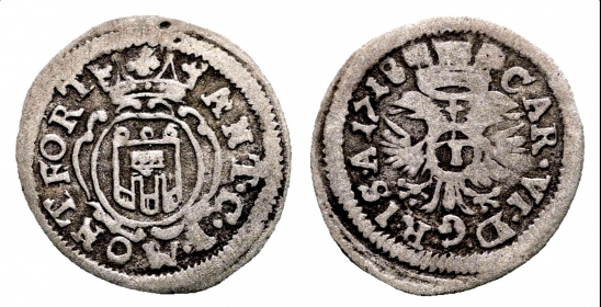 Montfort, Grafschaft - 1718 - Anton III. (1693-1733) - 1 Kreuzer - ss