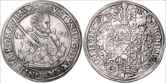 Sachsen - 1570 HB - August (1553-1586) - Taler - vz