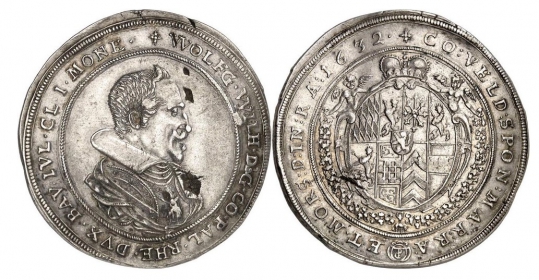 Pfalz-Neuburg - 1632 - Wolfgang Wilhelm (1614-1653) - Reichstaler - ss-vz - gewellt