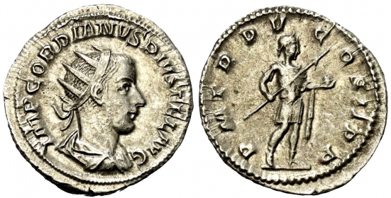 Römisches Kaiserreich - 241-43 - Gordianus III. (238-244) - Antoninian - vz