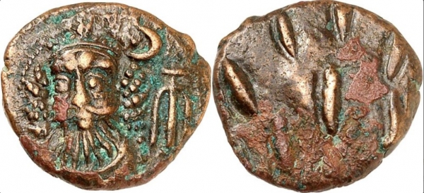 Griechenland - Parthien - Elymais - ca. 150 - Kamnaskires Orodes III. (um 150) - Ae Drachme - f.vz