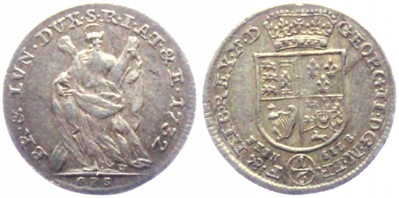 Braunschweig-Calenberg-Hannover - 1732 CPS - Georg II. (1727-1760) - 1/6 Taler - vz
