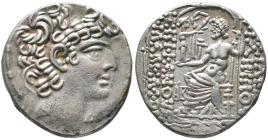 Griechenland - Seleukiden - Seleukis & Pierea - 57-55 BC - Proconsul Aulus Gabinius (57-55 v.Chr/ BC) - Tetradrachme - vz