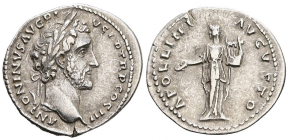 Römisches Kaiserreich - 138-161 - Antonius Pius (138-161) - Denar - vz