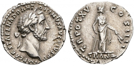 Römisches Kaiserreich - 138-161 - Antonius Pius (138-161) - Denar - vz