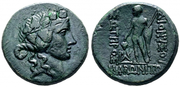 Griechenland - Thrakien-Maroneia - 1 Jh. BC - Bronze - vz