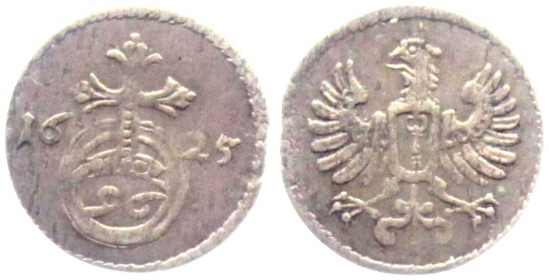 Preussen - 1625 - Georg Wilhelm (1619-1640) - Dreier - ss-vz