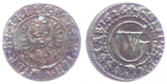 Preussen - 1626- Georg Wilhelm (1619-1640) - Solidus - vz