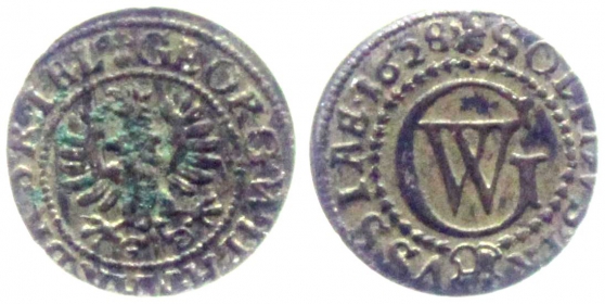 Preussen - 1628- Georg Wilhelm (1619-1640) - Solidus - vz