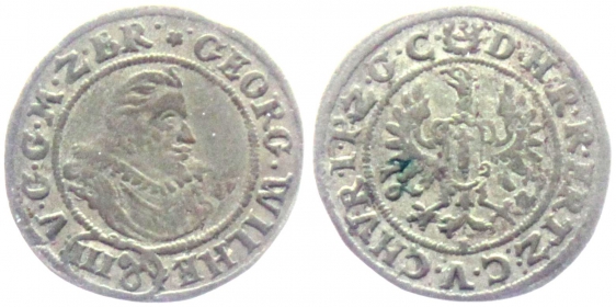 Preussen - ohne Jahr (1623) - Georg Wilhelm (1619-1640) - 3 Gröscher - vz