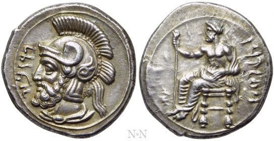 Griechenland - Kilikien - Tarsos - Pharnabazos (380-374 BC) - Stater - vz
