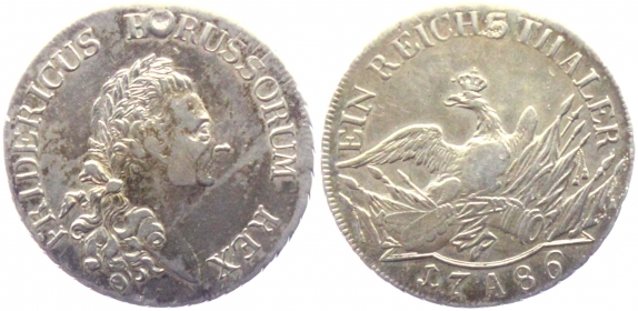 Preussen - 1782 A - Friedrich II. (1740-1786) - Reichstaler - ss-vz
