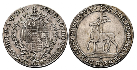 Stolberg - Stolberg & Roßla - 1764 C - Christoph Ludwig II. & Friedrich Botho (1739-1768)