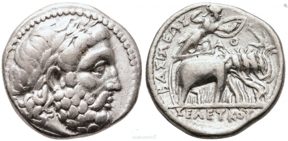 Griechenland - Seleukiden - 312-281 BC - Seleukos I. Nikator (312-281 v.Chr/ BC) - Drachme - vz