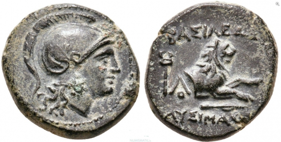 Griechenland - Thrakien - Makedonien - 305-281 BC - Lysimachos (305-281 v.Chr/ BC) - Bronze - ss-vz