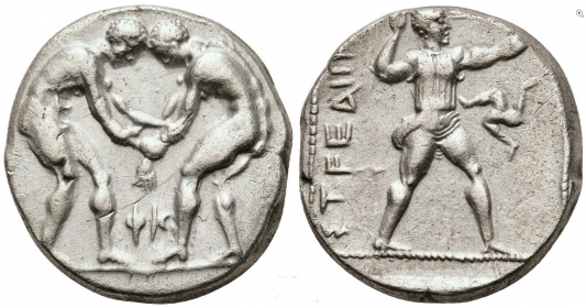 Griechenland - Pamphylia - 380/375-330/25 v.chr./ BC - Stater - vz