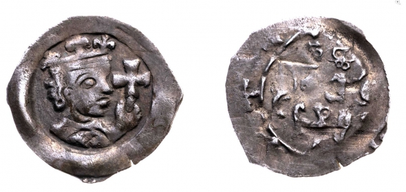 Nürnberg, Münzreichsstätte - 1250-1252 - Friedrich II. von Hohenstaufen (1205-1252) - Denar - f.vz