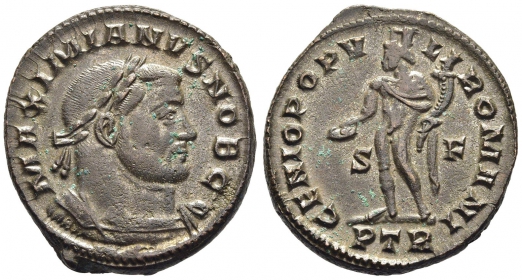 Römisches Kaiserreich - 293-305 - Galerius (293-311) als Caesar - Follis - vz