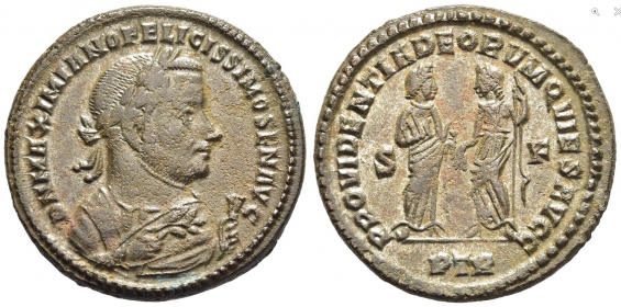 Römisches Kaierreich - 305-307 - Maximianus Herculius (285-310) - Follis - vz