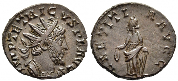 Römisches Kaierreich / Gallisches Reich - 273 - Tetricus I. (271-274) - Antoninian - vz