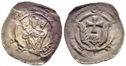 Salzburg - 1200-1246 - Eberhard II. von Regensberg (1200-1246) - Friesach-Pfennig - vz