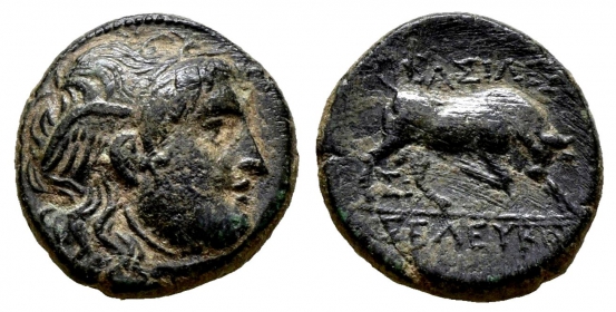 Griechenland - Seleukiden - 312-281 BC - Seleukos I. Nikator (312-281 v.Chr/ BC) - Bronze - ss-vz