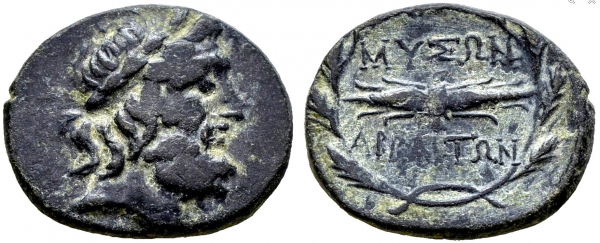 Griechenland - Phyrgia - 2.-1. Jh. BC - Abbaitis (2.-1. Jh. BC) - Bronze - ss+