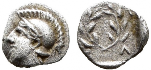 Griechenland - Aeolis - 450-400 BC - Elaia (450-400 BC) - Hemiobol - vz