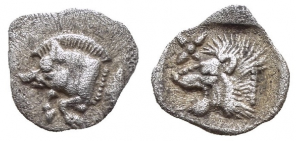 Griechenland - Mysien - 450-400 BC - Kyzikos (450-400 BC) - Hemiobol - ss-vz