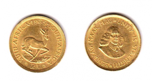 Südafrika - 1975 - Jan von Riebeeck - 2 Rand - unc.