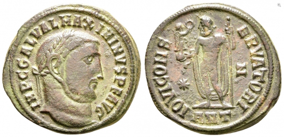 Römisches Kaiserreich - 310-313 - Maximinus II. Daia (305-313) - Follis - vz