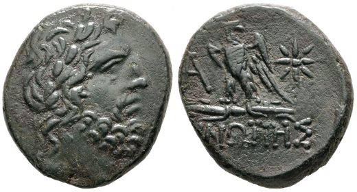 Griechenland-Sinope - 80-70 BC - Mithardates VI. Eupator (80-70 v.Chr./ BC) - Bronze - ss-vz