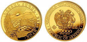 Armenien - 2020 - Arche Noah - 1 Unze - 50.000 Dram - st