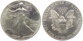 USA - 1986 - Silber Eagle - 1 Dollar - 1 Unze -  unc.
