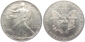 USA - 1992 - Silber Eagle - 1 Dollar - 1 Unze -  unc.