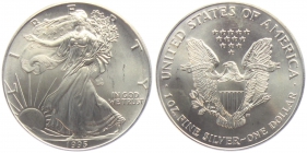 USA - 1995 - Silber Eagle - 1 Dollar - 1 Unze -  unc.