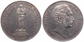 Bayern - 1848 - Maximilian II. (1848 - 1864) - Doppeltaler - ss-vz min. Kr.