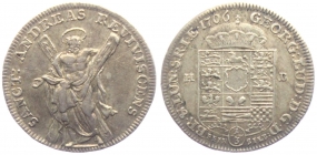 Braunschweig-Calenberg-Hannover - 1706 HB - Georg Ludwig (1698 - 1714) - 1/3 Taler - vz