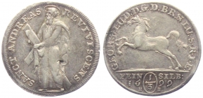 Braunschweig-Calenberg-Hannover - 1699 HB - Georg Ludwig (1698 - 1714) - 1/3 Taler - vz